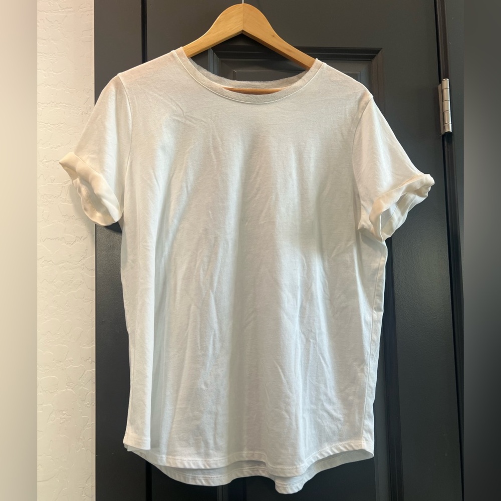 Vince woman’s cotton & silk Tee sz L